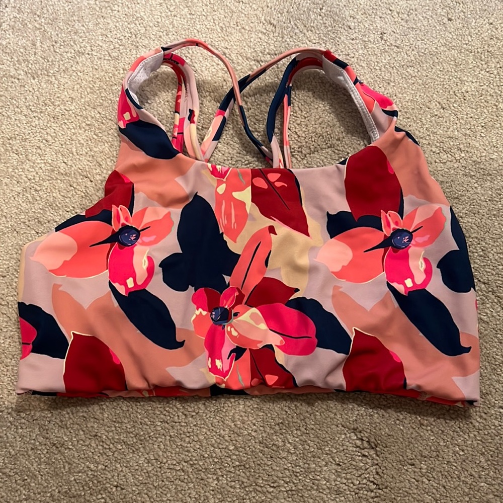 Senita Flowered Sports Bra